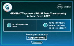 GENINVO™ Sponsors PHUSE Data Transparency Autumn Event 2025
